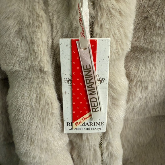 Women’s Faux Fur Hooded Jacket size M. NWT - Picture 6 of 10